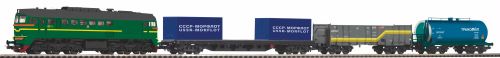 Piko 97940 S-Set Güterzug SZD M62 + 3Wagen A-Gleis & B Ep.V